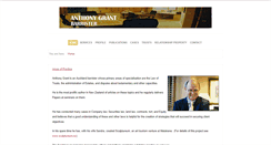 Desktop Screenshot of anthonygrant.com